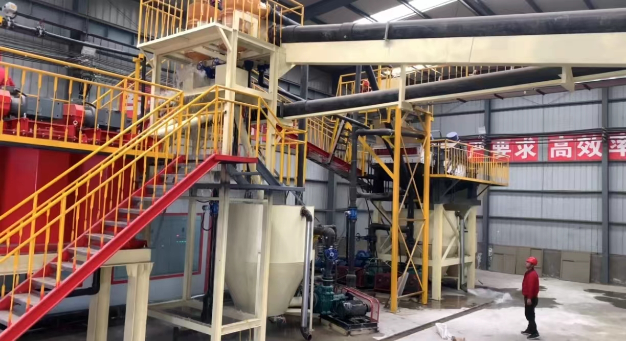 榆林用户全自动水洗生产线高效运行一周年